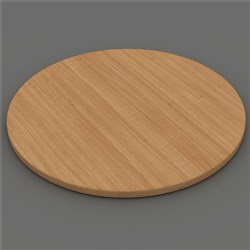 OM TABLE TOP ONLY D900mm Beech Beech Charcoal