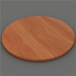 OM TABLE TOP ONLY D900mm Cherry Cherry Charcoal