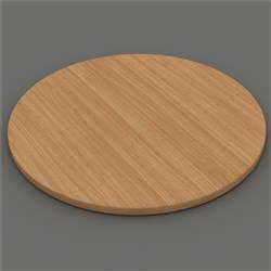 OM TABLE TOP ONLY D1200mm Beech Beech Charcoal