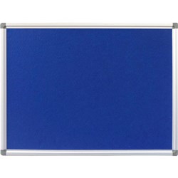 RAPIDLINE PINBOARD 900mm W x 600mm H x 15mm T Blue