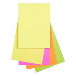 Quill Paper A4 80gsm Fluoro Assorted Pack of 250