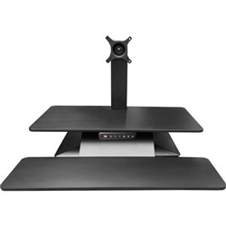 Standesk Electric Desk Top Sit Stand Unit With 3 Button Memory Controller Black