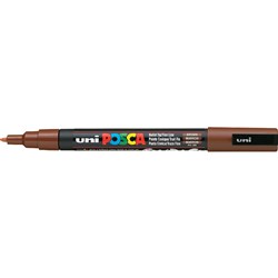 UNI Posca Poster Marker PC-3M Fine 1.3mm Brown