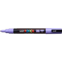 UNI Posca Poster Marker PC-3M Fine 1.3mm Bullet Lilac