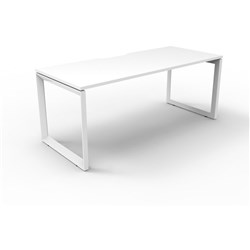 DELUXE RAPID INFINITY 1 SIDED WORKSTATION 1 PERSON 1500Wx 750Dx730mmH NW/WS Bevelled