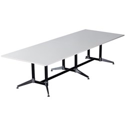 TYPHOON BOARDROOM TABLE 3200W x 1200D X 750mmH NW 2 Piece Top
