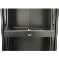 GO TAMBOUR ROLL OUT FILE FRAME 1200mmW Black