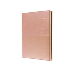 Collins Vanessa Diary Day To Page A4 Rose Gold