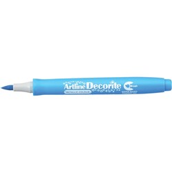 Artline Decorite Brush Markers Metallic Blue