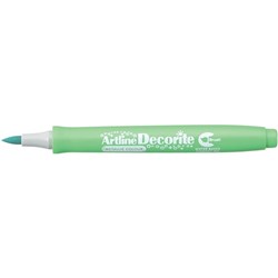 Artline Decorite Brush Markers Metallic Green