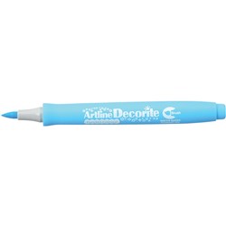 Artline Decorite Brush Markers Pastel Blue