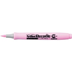 Artline Decorite Brush Markers Pastel Pink