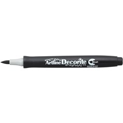 Artline Decorite Brush Markers Standard Black