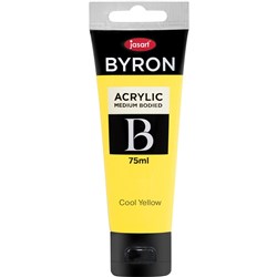 Byron Acrylic 75ml Cool Yellow Jasart