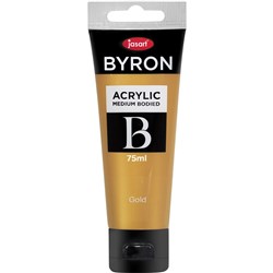 Byron Acrylic 75ml Gold Jasart