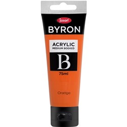 Byron Acrylic 75ml Orange Jasart