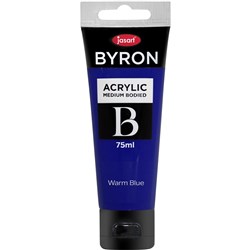 Byron Acrylic 75ml Warm Blue Jasart