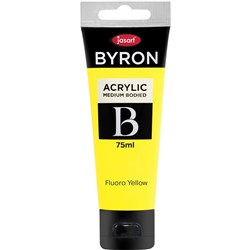 Byron Acrylic 75ml Fluo Yellow Jasart