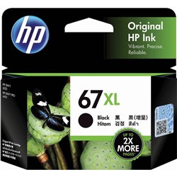 HP 67XL 3YM57AA Ink Cartridge Black