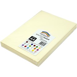 Spectrum Board A4 220gsm Cream 100 Sheets