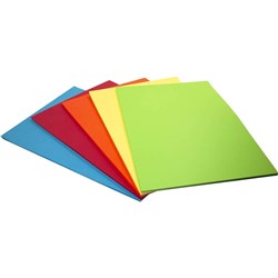 Spectrum Brd A3 220gsm Bright Assorted 100 Sheet