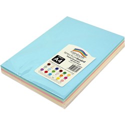 System Board A4 150gsm Pastel Assorted 100 Sheets
