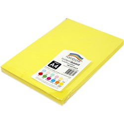 System Brd A4 150gsm Sunshine Yellow 100 Sheets