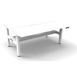 Rapidline B+2PCT1875 NW/WS Boost+Back To Back Workstation Natural White Top White Base