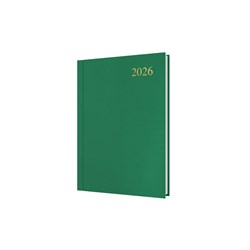 Collins Essential Diary A5 Day To Page Green