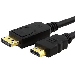 Astrotek Display Port DP To HDMI Cable Male to Male 2m Black