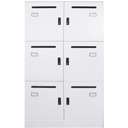 Rapid Go Office Locker 1375Hx800Wx486mmD White China