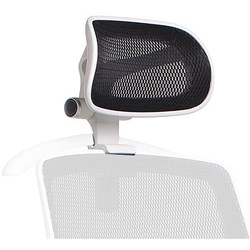Rapidline Luminous Mesh Chair Head Rest White Black