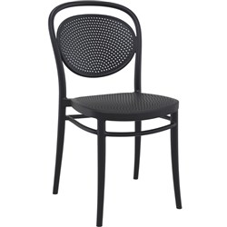 Siesta Air 180 9 Piece Outdoor Dining Set With Marcel Chairs Black