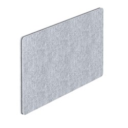 Rapidline Desk Mounted Eco Panel Screen 1500W x 27D x 900mmH Marble Grey