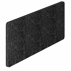 Rapidline Desk Mounted Eco Panel Screen 1800W x 27D x 900mmH Black
