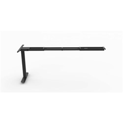 Rapidline Halo Static Return Workstation Frame Only 1100 - 1800W x 500D x 705mmH Black