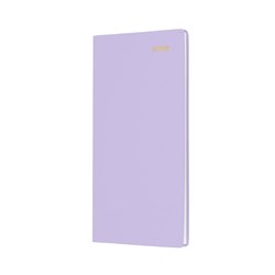 Collins Belmont Colours Diary B6/7 Slimline Week To View Portrait Lilac