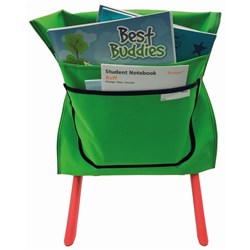 Writer Nylon Chairbag 2 Pocket Green 455mm wide