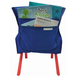 Writer Nylon Chairbag 2 Pocket Blue 455mm wide