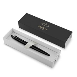 Parker Jotter XL Monochrome Ballpoint Pen Black Trim In Giftbox Blue Ink