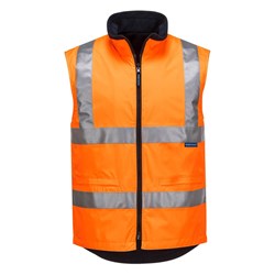 Portwest Hi-Vis Reversible Vest Medium Orange
