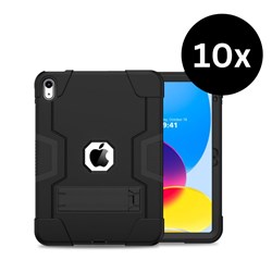 SchoolTech Heavy Duty Case For iPad 10-11th Gen Black Pack Of 10