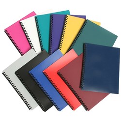 DISPLAY BK A4 40 POCKET REF assorted