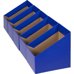 MARBIG BOOK BOX LARGE BLUE PACK 5