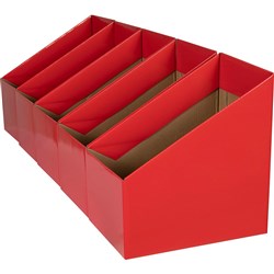 MARBIG BOOK BOX LARGE RED PACK 5