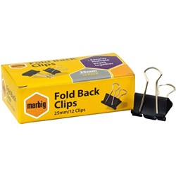 CVOS FOLDBACK CLIPS 25mm