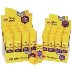 GLUE MARBIG STICK 36grm Washable, Non Toxic