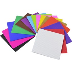 Corrugated Squares 180 x 180 mm