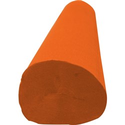 Crepe Paper on a Roll ORANGE