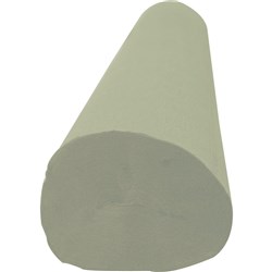 Crepe Paper on a Roll WHITE